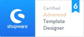 Shopware Zertifikat: Shopware Certified Advanced Designer